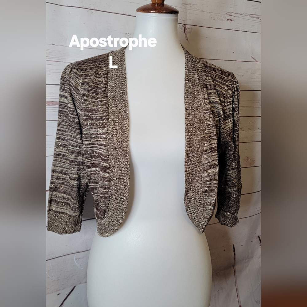 Apostrophe Women's Brown Sweater